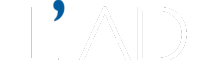 Logo in bianco di l'altro design